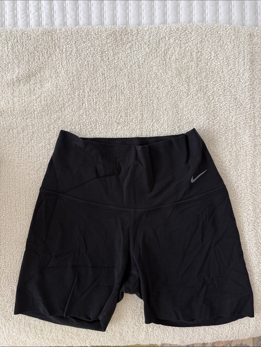 Nike Black Women's High-Waist Bike Shorts
